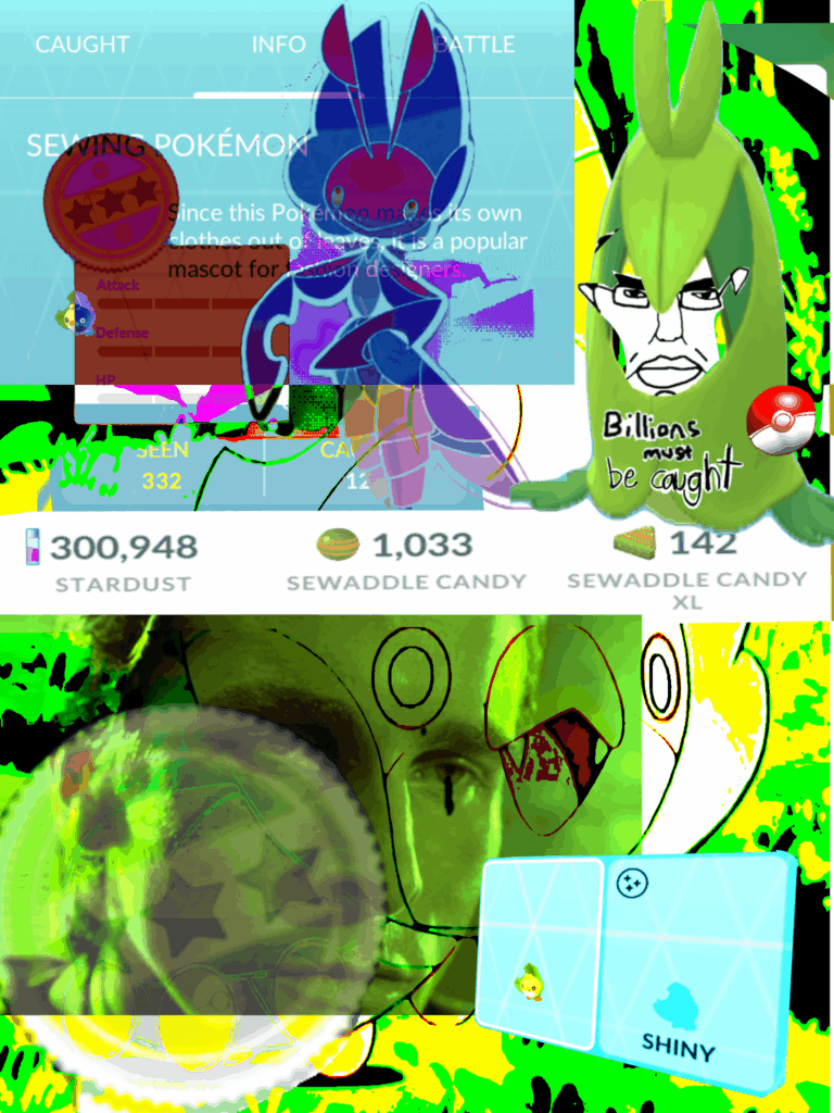 (oc) I'm making a vent post about my lack of shiny sewaddle.