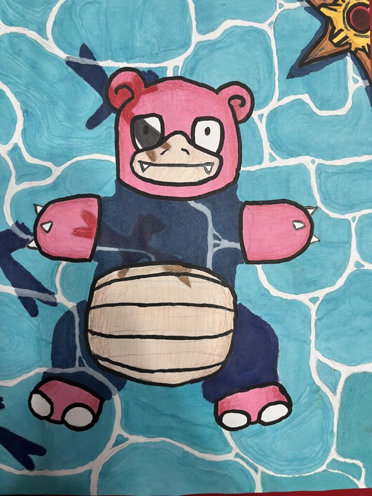Slowbro drawing