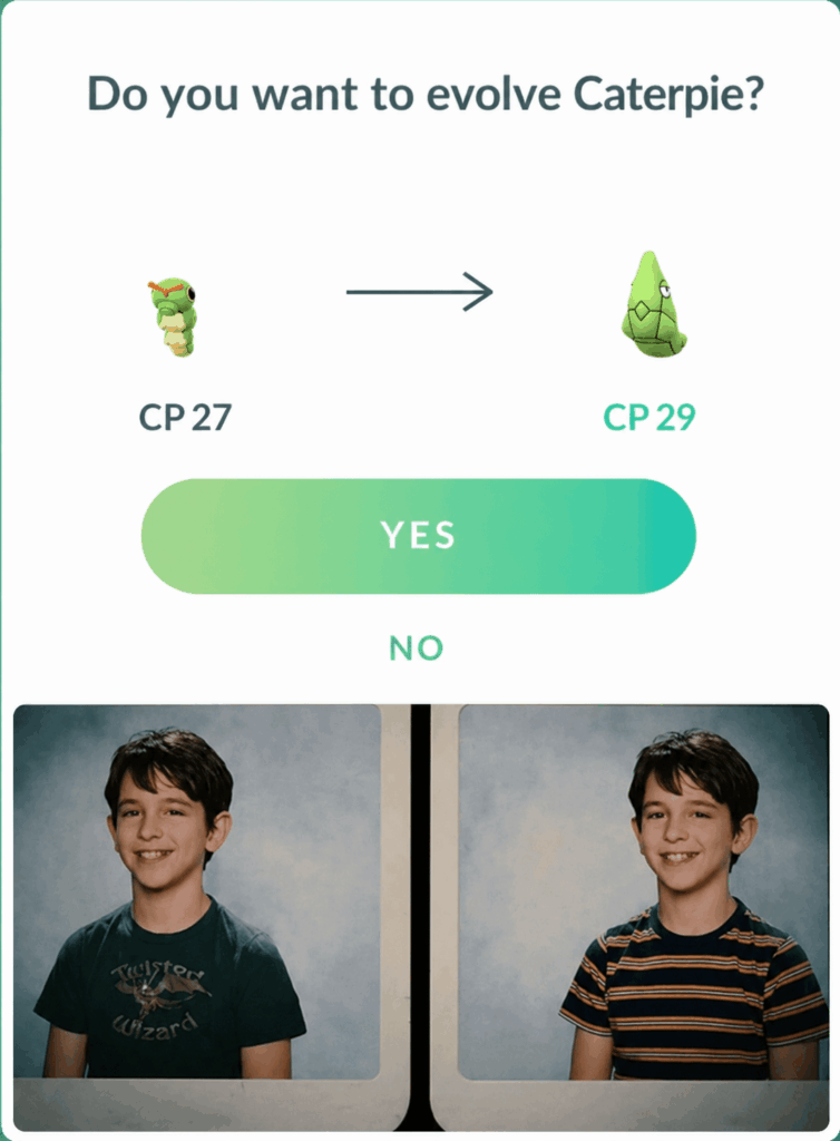 Do You Want To Evolve Caterpie