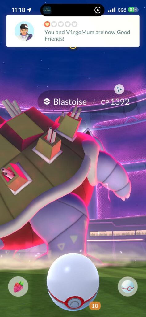 My first 5 GMAX raids today… 2x shiny blastoise, shiny gender, and 98% venasaur. Insane luck to start it off!!