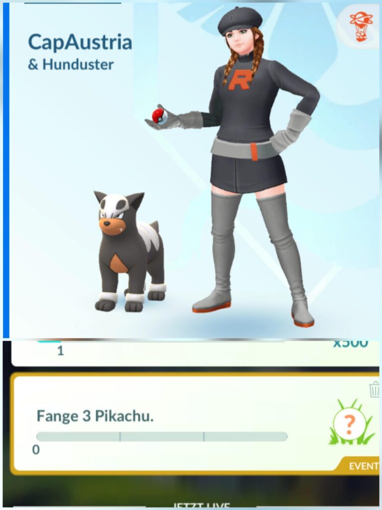 "Catch 3 Pikachu" - Ah yes, the perfect job for a Team Rocket Grunt like me!