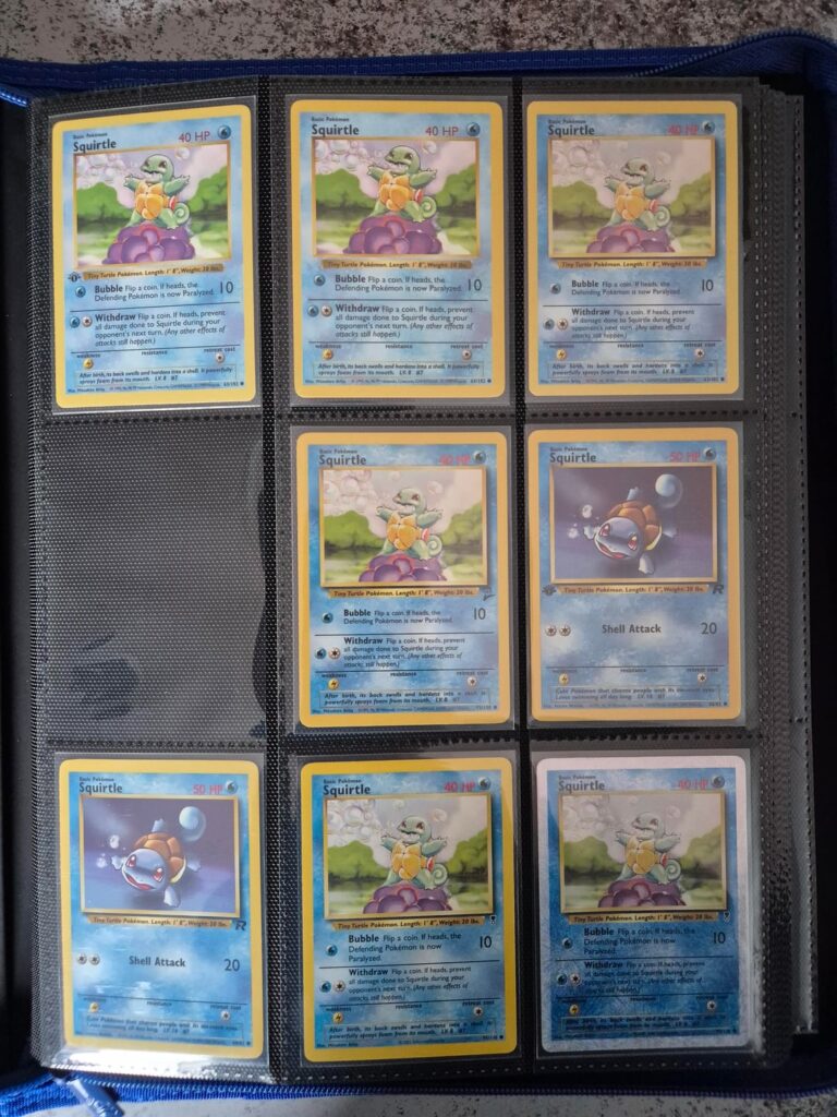My Squirtle/Wartortle/Blastoise Collection