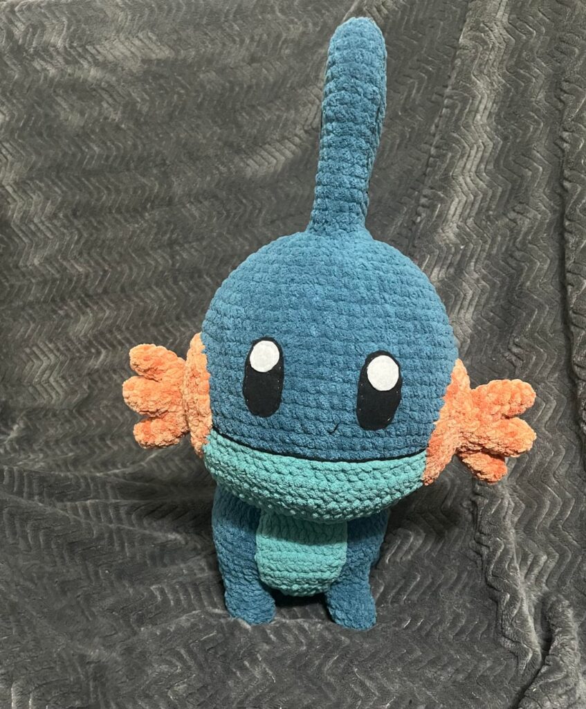 I made a Giant Mudkip
