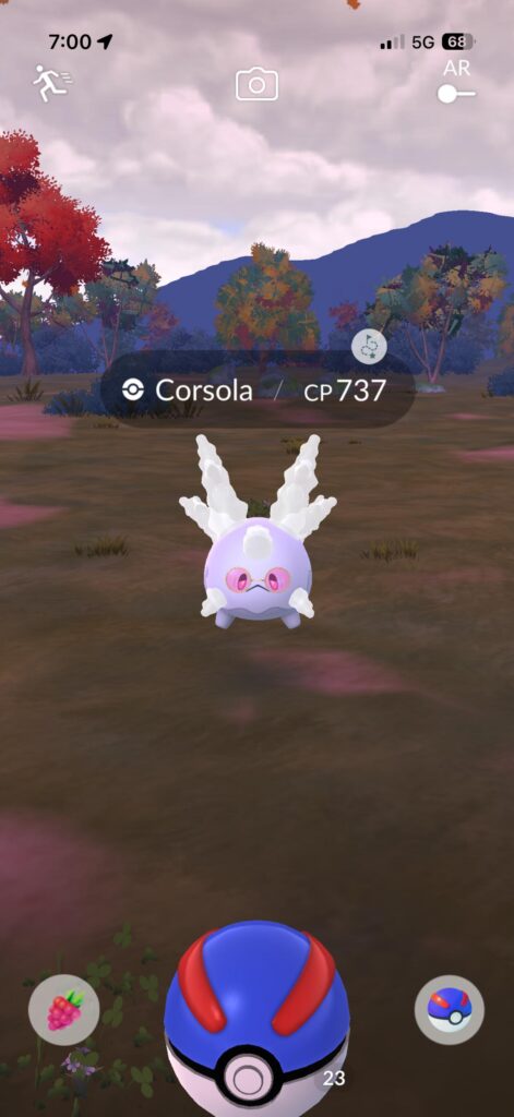 Galarian Corsola Shiny???