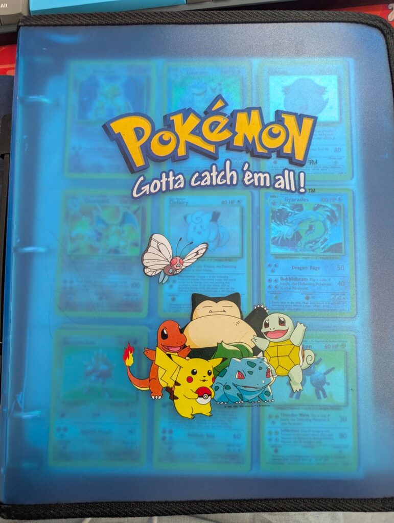 Found my first binder from when I was a child
