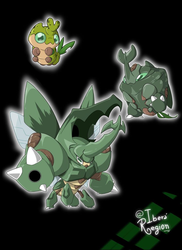 Herbeet's evolutionary line is complete!