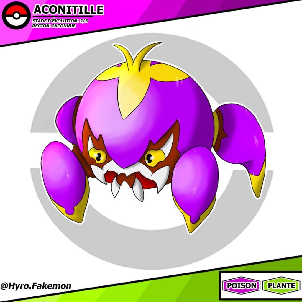 Meet Aconitille (October 2024) Do you approve the design ? ✌😁 (No IA🚫)