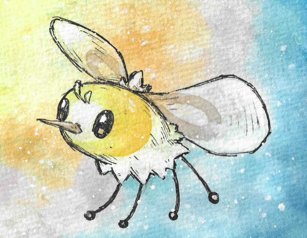 (OC) Cutiefly painting!