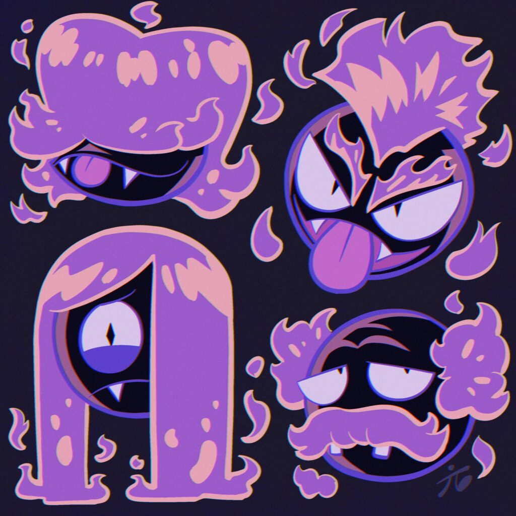 Gastly Gang 2 [OC]