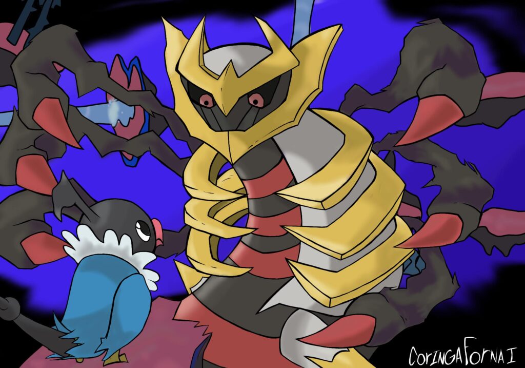 [OC] Chatot >>>> Giratina