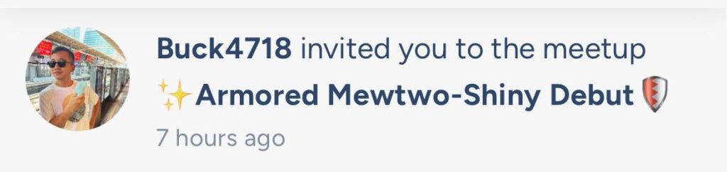 Has anyone received this Noti regarding this event?