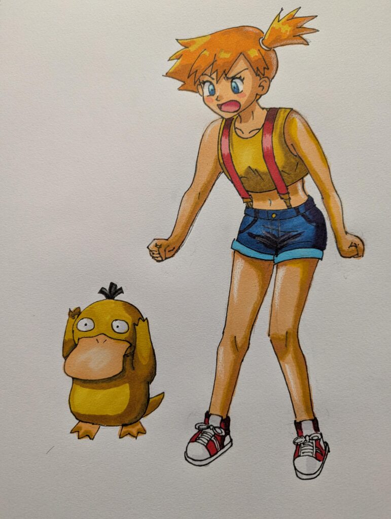 Misty and Psyduck - Forever Pals