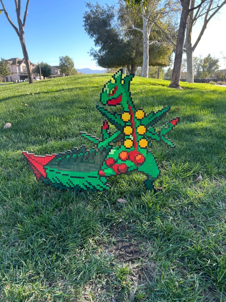 I made a Lego Mega Sceptile