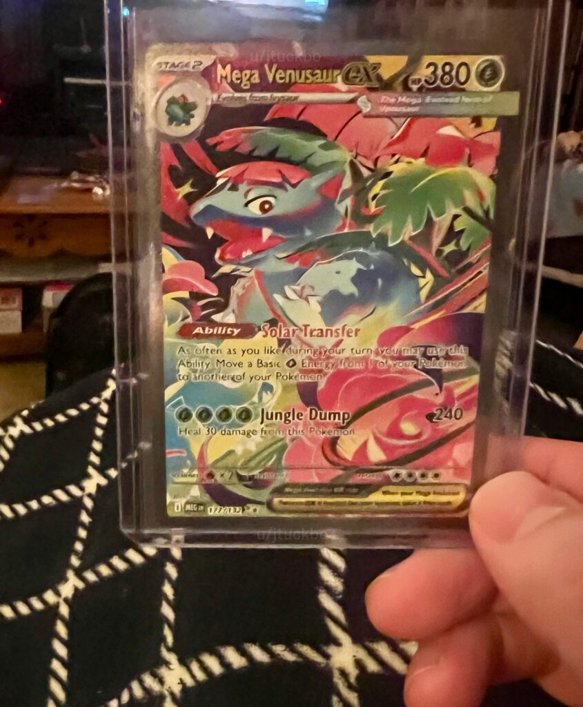 Just pulled the best card I’ve ever pulled from a pack of cards I got for my birthday.