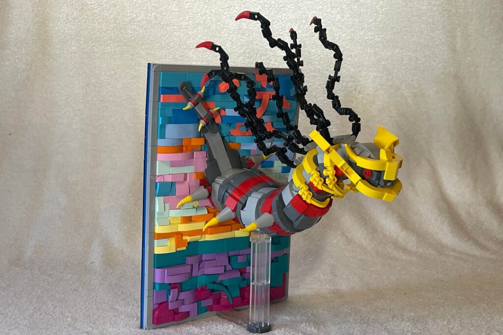 LEGO GIRATINA (ORIGIN FORME):FULL ART CARD!