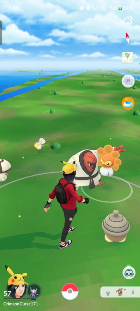 Throh won’t leave me alone… now he brought Sunny Castform along 😭