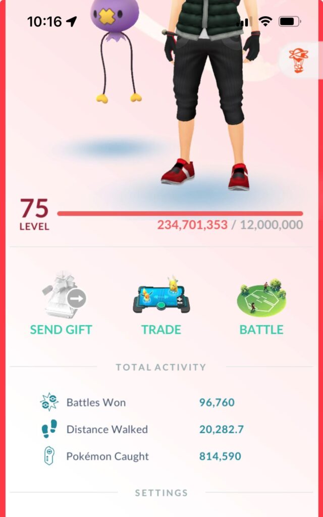 This person on my weekly challenge party… So many battles