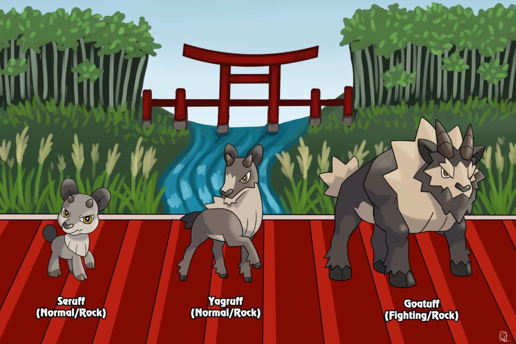 [Chugo Region] The Three Early Routes Gruff