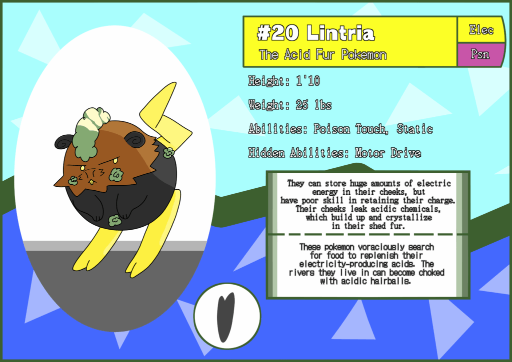 Problematic Pika-like! Kadia Dex #020 Lintria