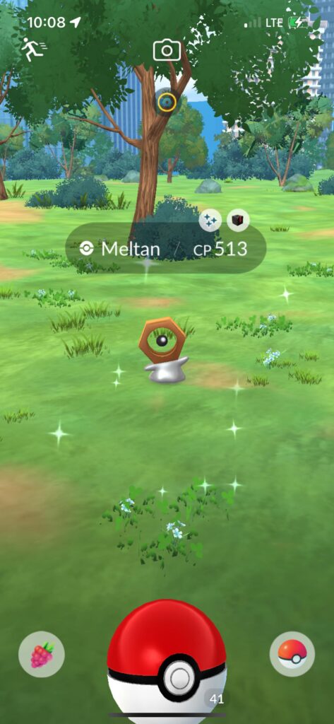 Shiny meltan in the first 8 minutes of the event from my second encounter