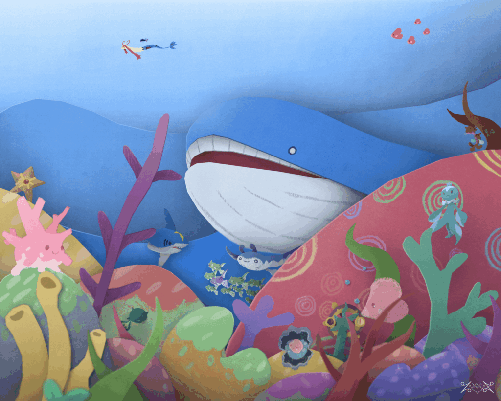 i tried making something in a paper cutout type style