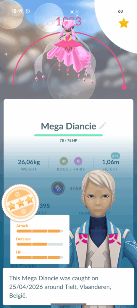 And here she finally shines bright 😎 stats aren't great, but also not bad...