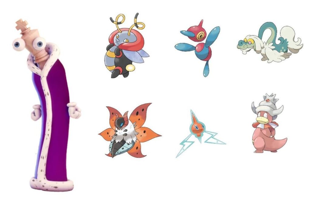 I gave a Pokemon team to each member of the Amazing Digital Circus!