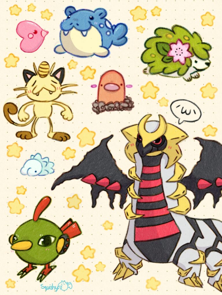 Pokemon doodles pt. 3 [oc]