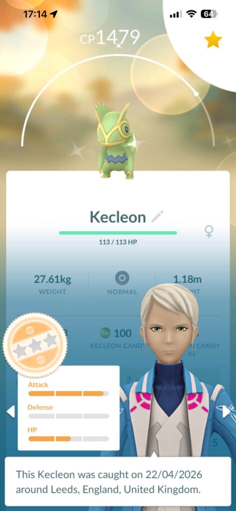 What is shiny kecleon worth trade wise?