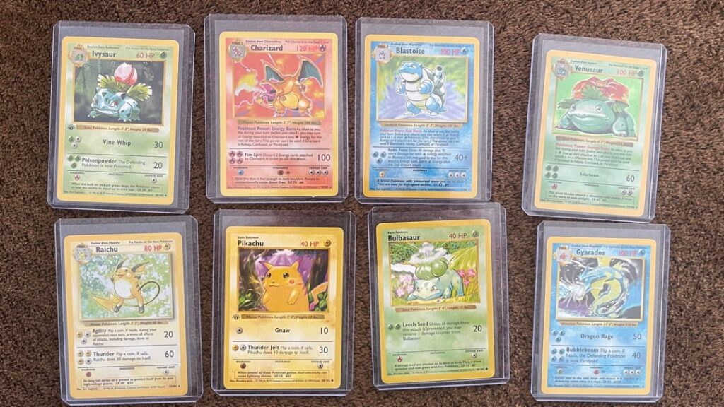 Shadowless Charizard and more