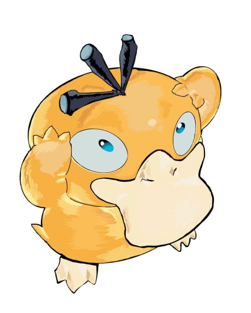 Just finished this Psyduck