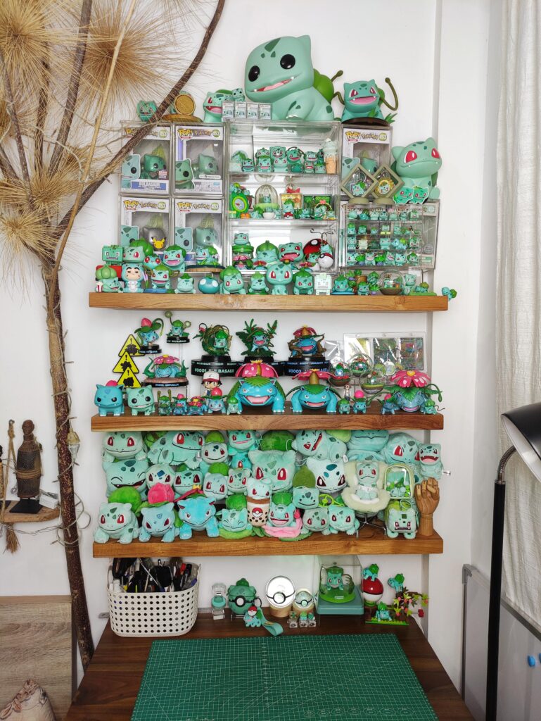 The updated my Bulbasaur collections 💚🍃