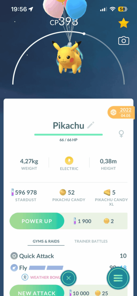 Balloon Pikachu