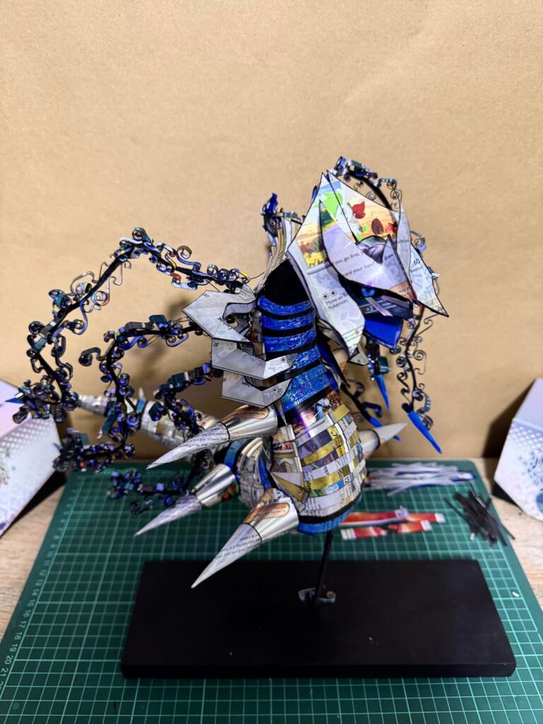 Shiny Giratina 👻 Sharing some of my recent card sculptures