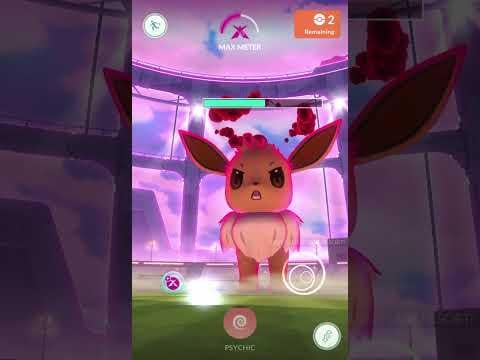 Skip Max Phase Challenge: Eevee - Only Fast Moves And One Charged Move