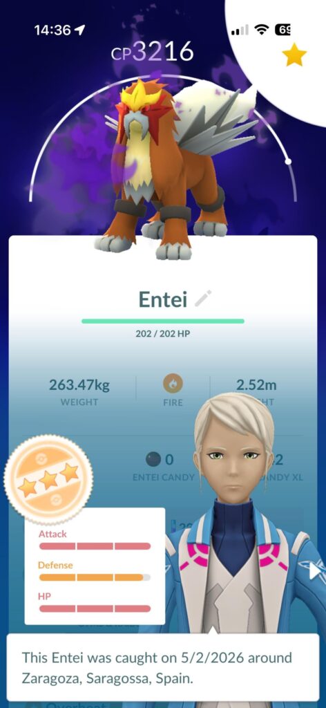 Basically Hundo Shadow Entei?