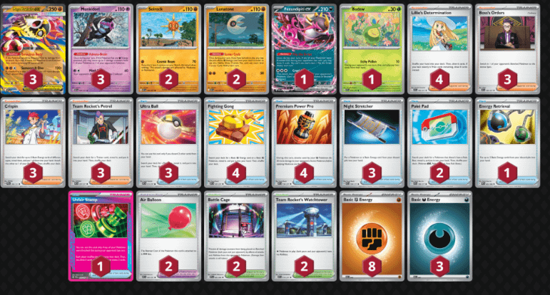 making a deck with mega hawlucha ex