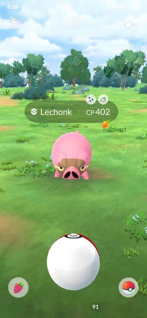 Community day hasn't even started for me yet and they just said here you go