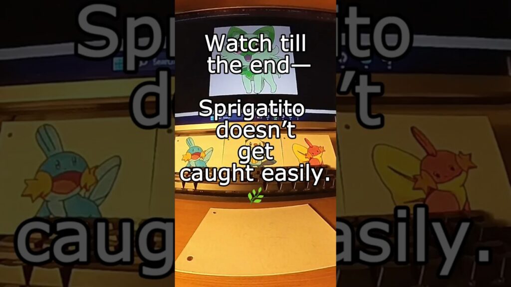 Pokemon Gen 9 - No.906 Sprigatito