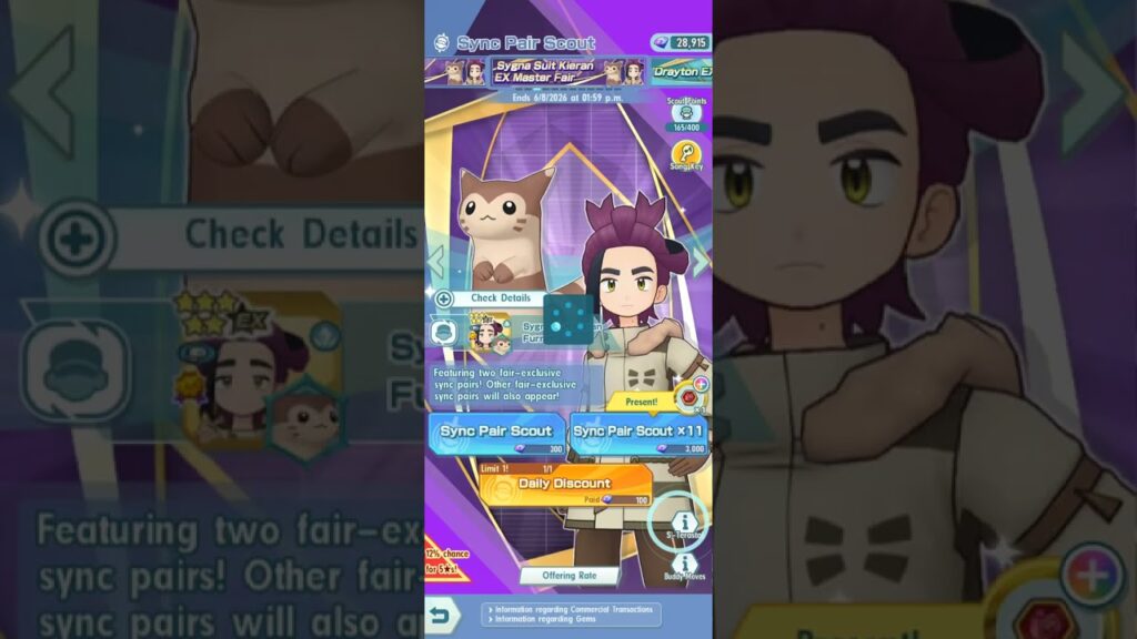 POKEMON MASTERS EX - Sygna Suit Kieran AND FURRET