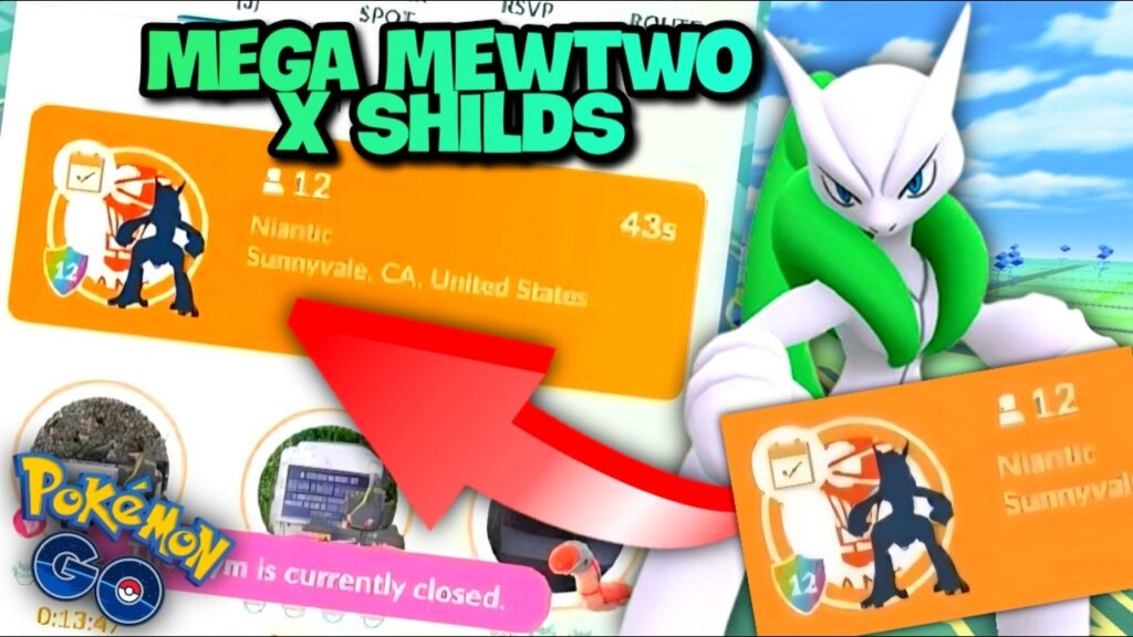 *MEGA MEWTWO X SPOTTED IN THE WILD & SHIELDS REQUIRED TO BEAT IT* Pokemon GO news & tips