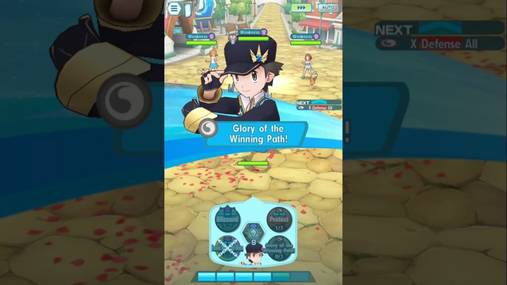 Quick victory with Red | Pokemon masters ex | #pokemon