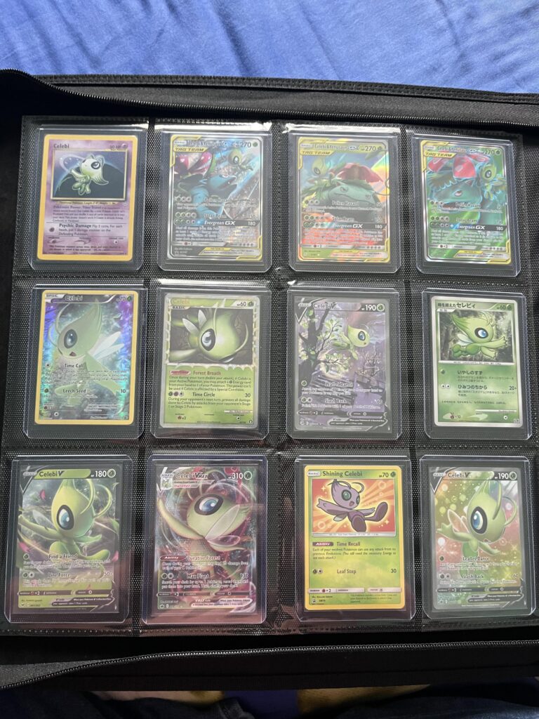 So far my celebi collection