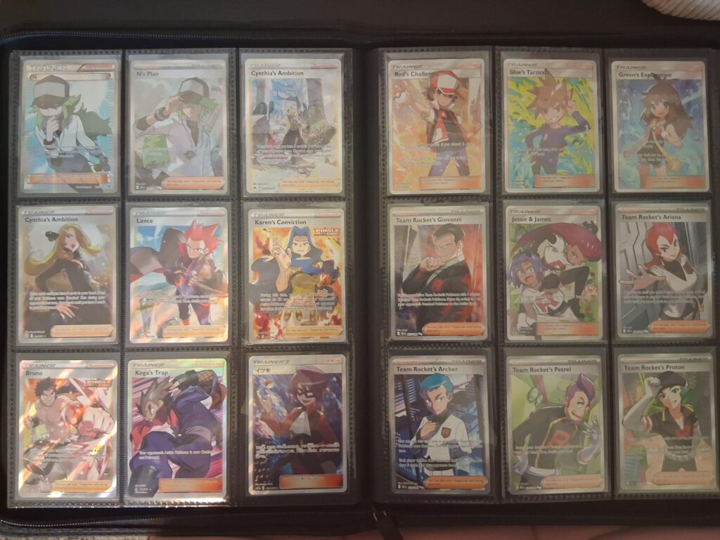 Trainer cards don't get enough love. Here is my binder page of my favorites.