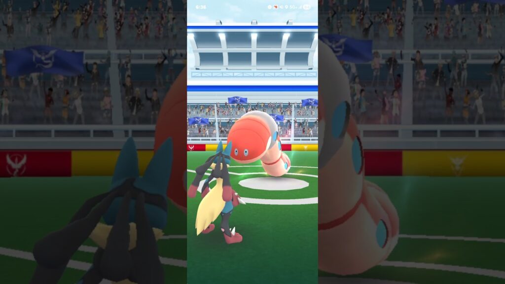 Orthworm in Pokemon GO Raid Clips
