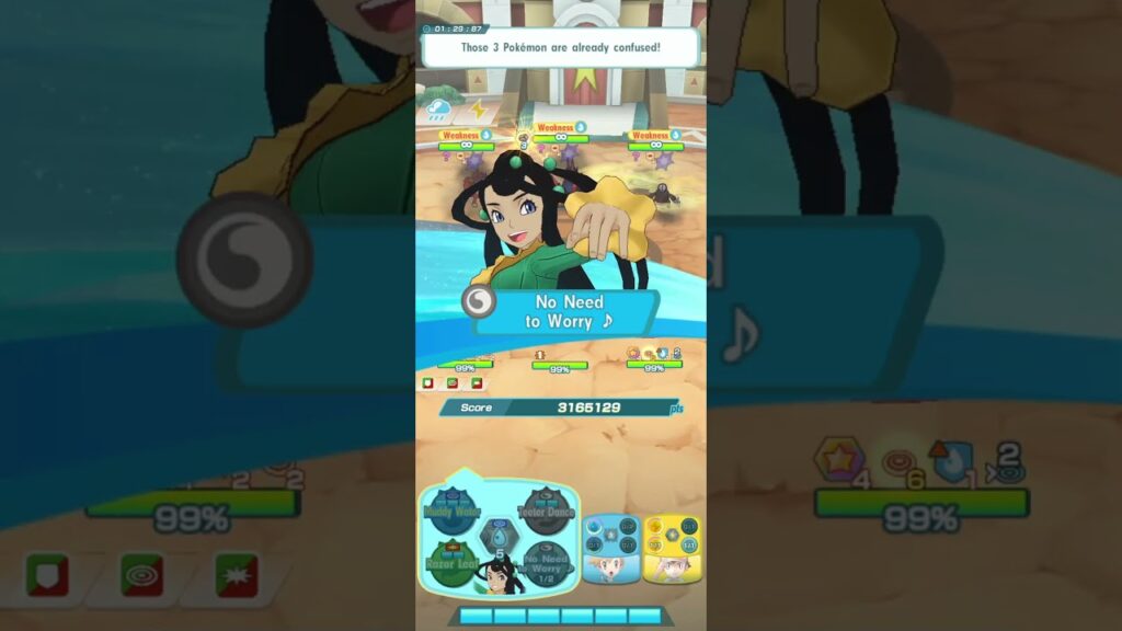 Pokemon Masters EX - 3v3 Damage Challenge: 11M with Arc Misty