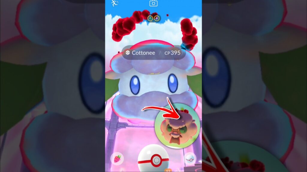 Got Dmax Cottonee & Whimsicott family in Pokemon GO