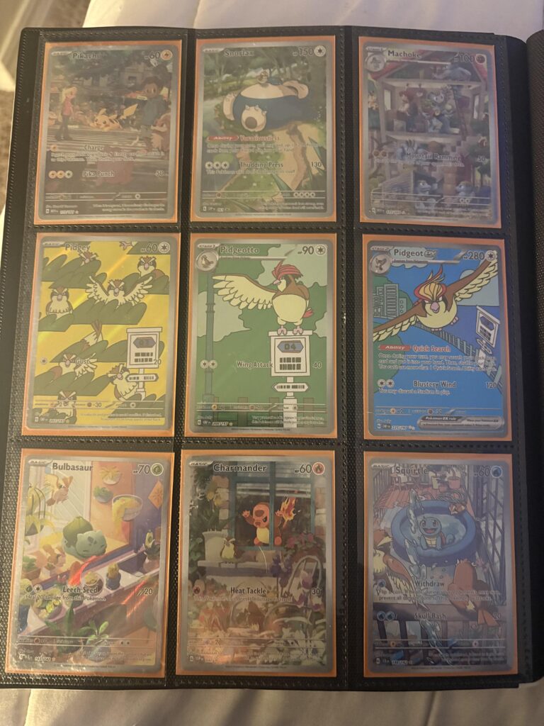 My Pidgey page is complete!