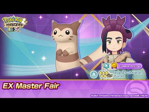 Pokemon Masters EX: SS Kieran & Furret EX Master Fair Summoning