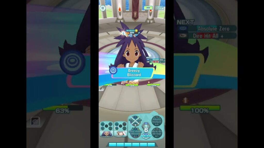 Pokemon Masters - Pasio Towers - Ice Floor 30 (Kyurem-White, Furret, Lapras-I)